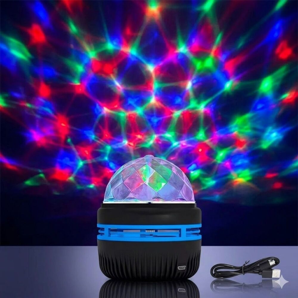 NIB Starry Sky Aurora Galaxy Projector Night Light 14 Colors Music Sync